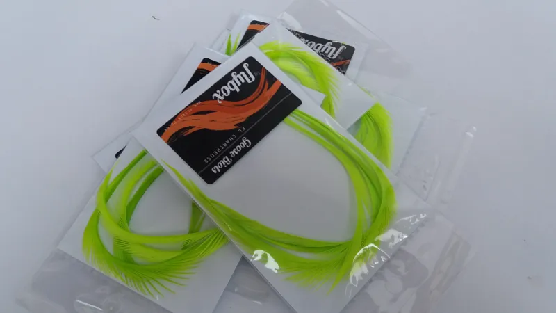 Flybox Goose Biots in Fl.Chartreuse-2